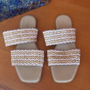 Ilia Sartori slides.  Size 7.5, excellent condition!